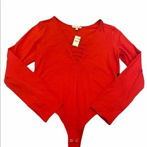 New missing tag Express One Eleven Thong Bodysuit L